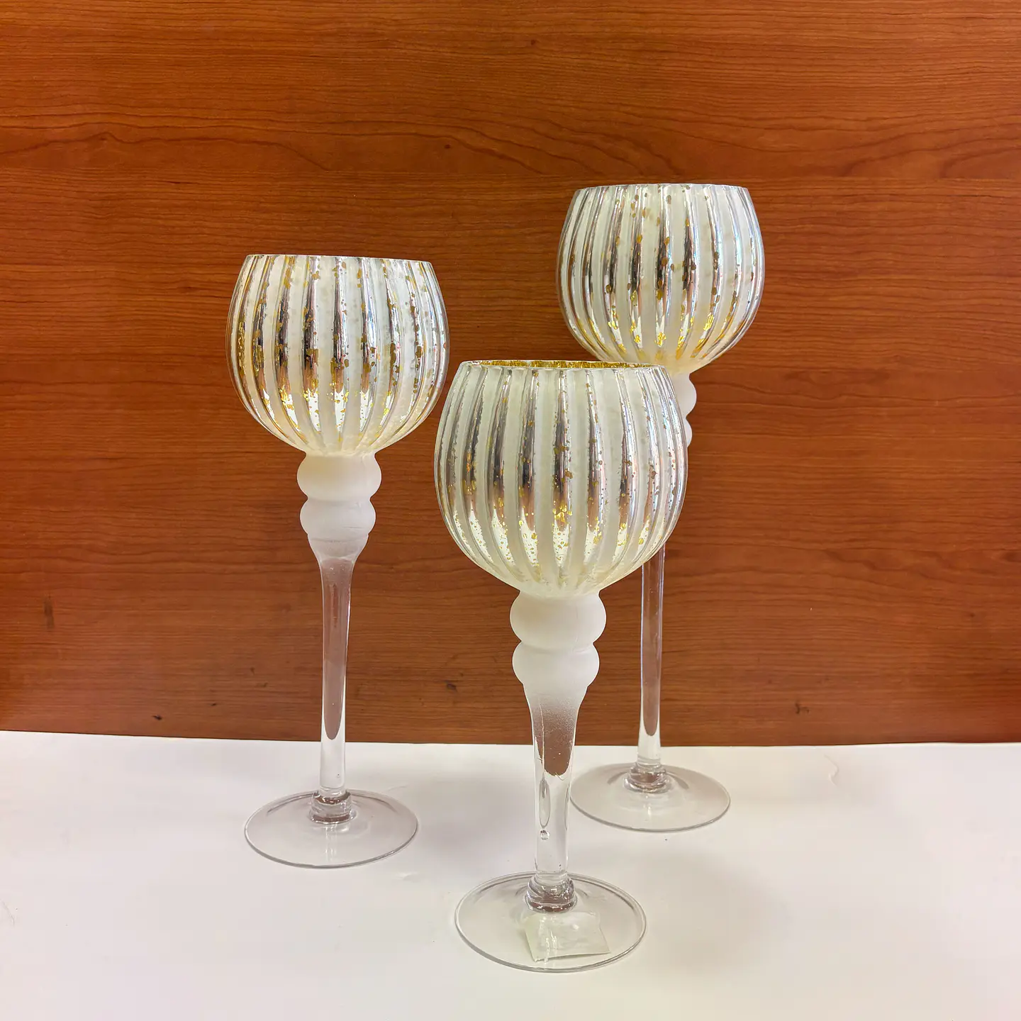 Set de 3 copas blancas 1
