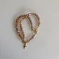 Rosario Católico pulsera dorado - Miniatura 2