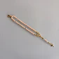 Rosario Católico pulsera palo rosa - Miniatura 1