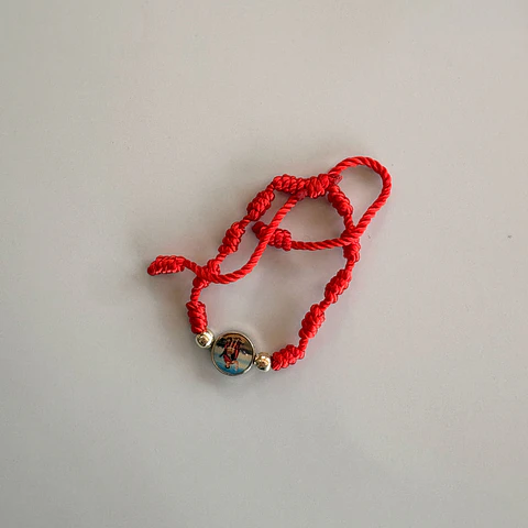 Pulsera roja San Expedito