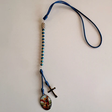 Protección para el auto azul
