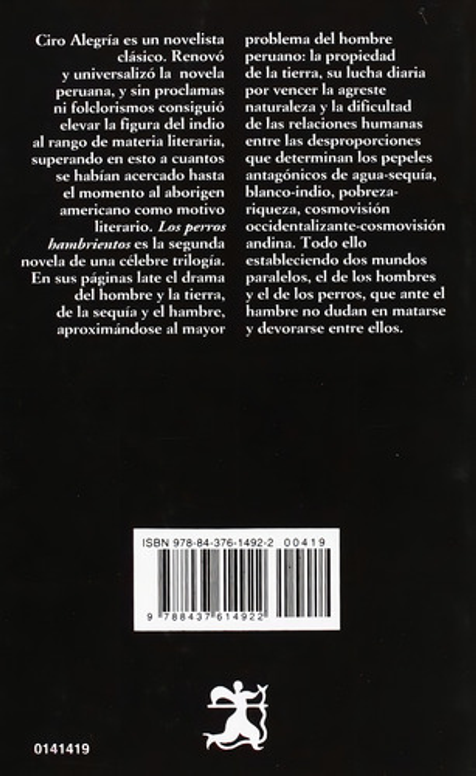 Ciro Alegría Los Perros Hambrientos Editorial Cátedra 2