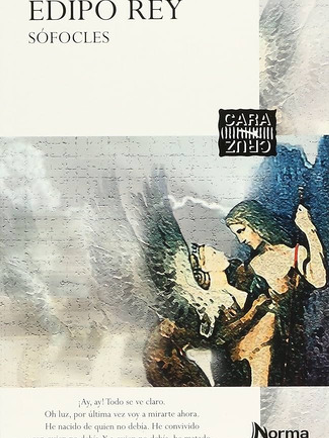 Edipo Rey, De Sófocles. Editorial Norma, Tapa Blanda En Español 2