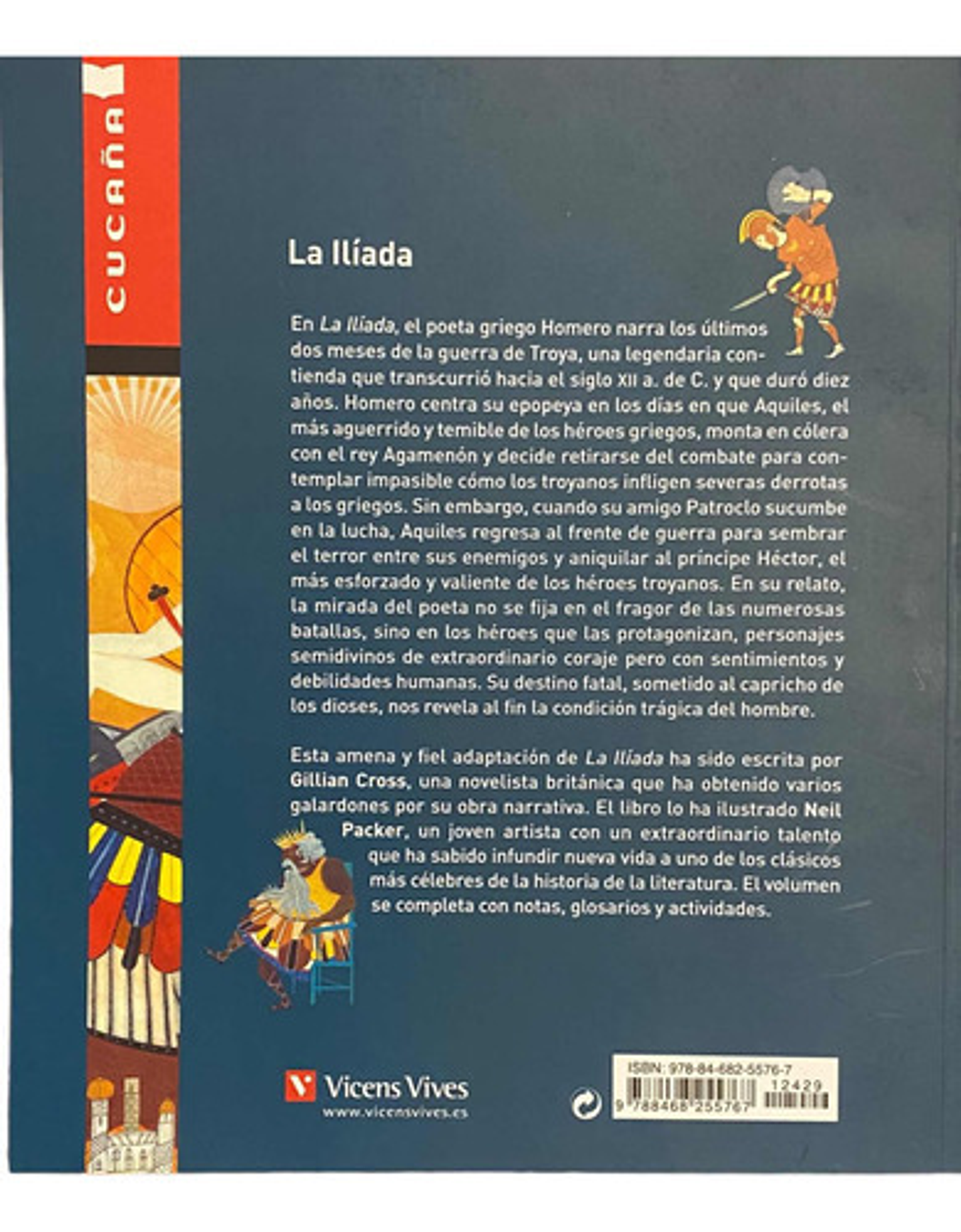 La Iliada De Homero Editorial Vicens Vives En Español 2
