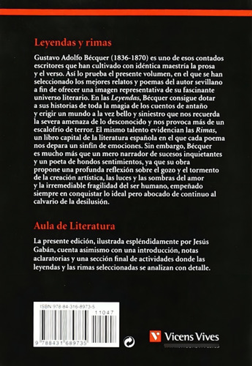 Leyendas Y Rimas / Gustavo Adolfo Becquer 1