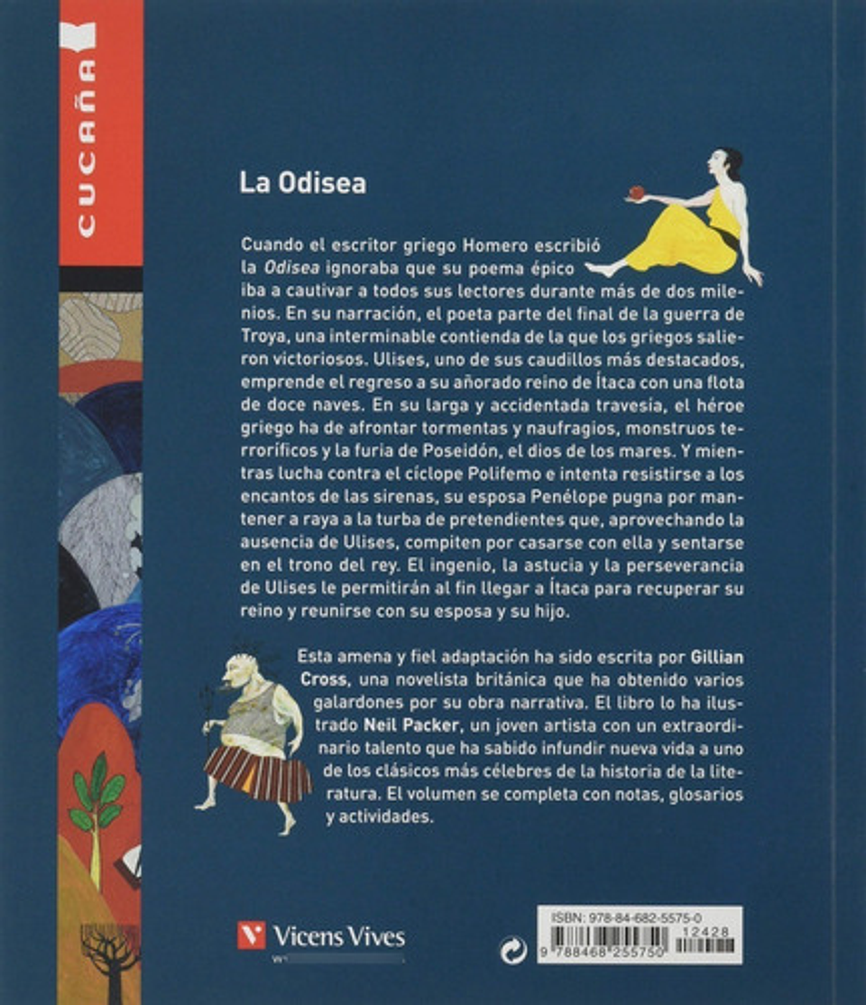 La Odisea - Homero | Vicens Vives | Español | Blanda 2