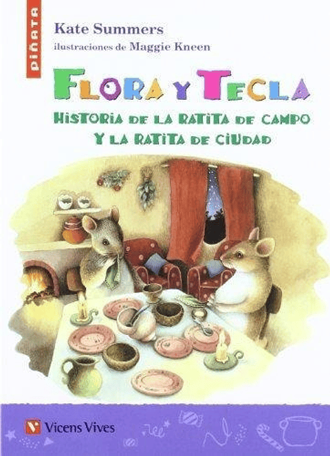 Flora Y Tecla, De Kate Summers. Editorial Vivcen Vives En Español