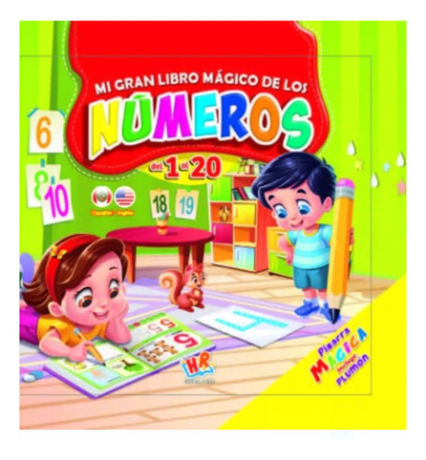 Mi Gran Libro Mágico De Los Números Del 1 Al 20 {tapa Dura} 1