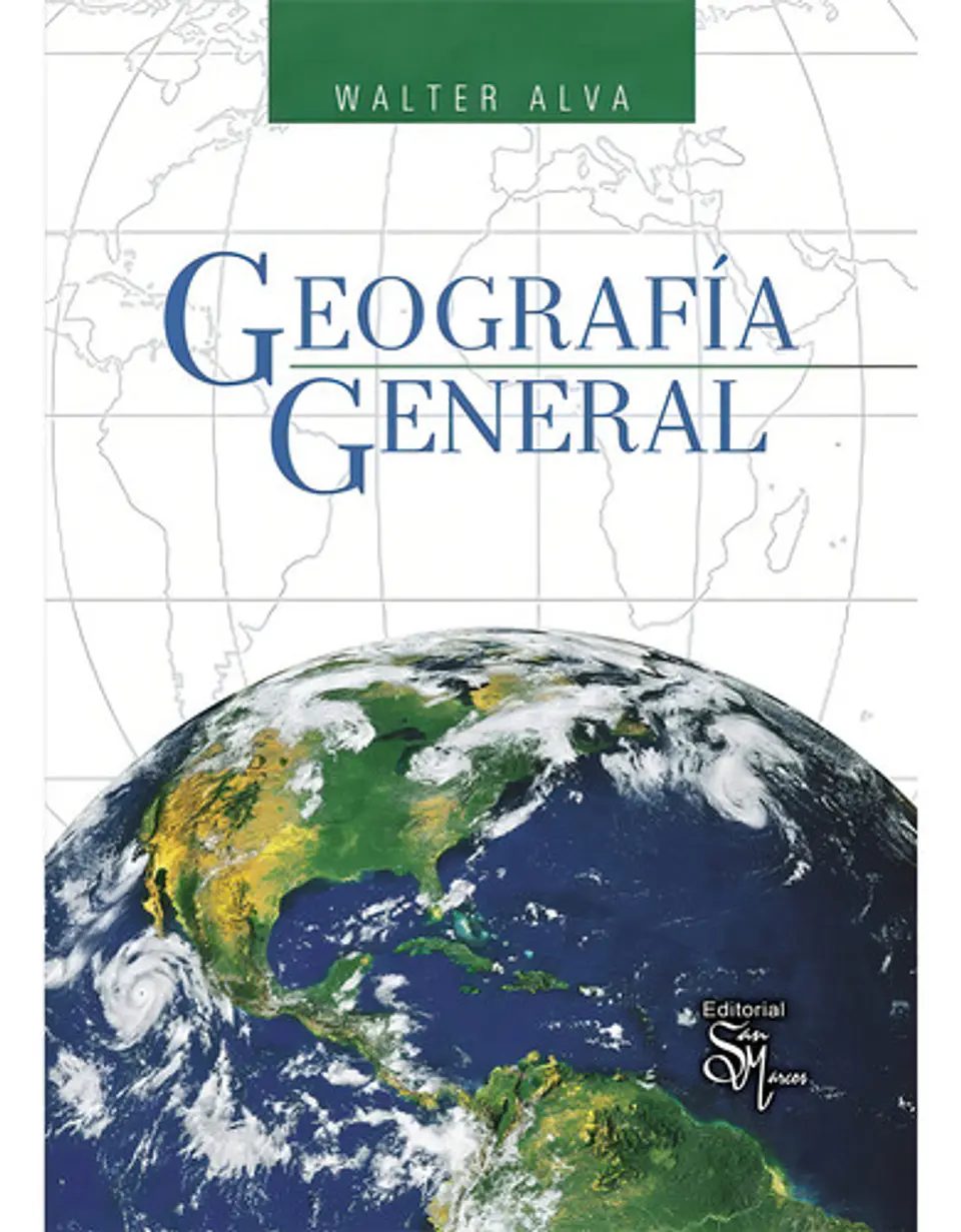 Geografía General, De Walter Alva. Editorial San Marcos, Tapa Blanda, Edición 5 En Español, 2017 1