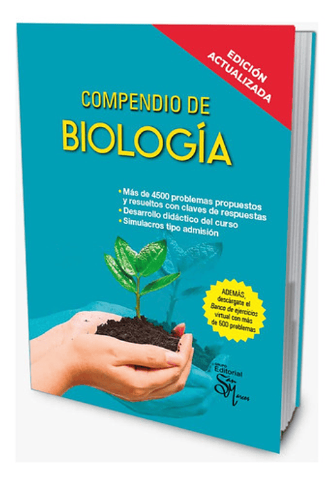 Compendio De Biología, De Sm. Editorial San Marcos, Tapa Blanda En Español