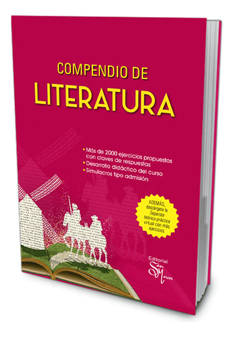 Compendio De Literatura - Sm, San Marcos, Blanda