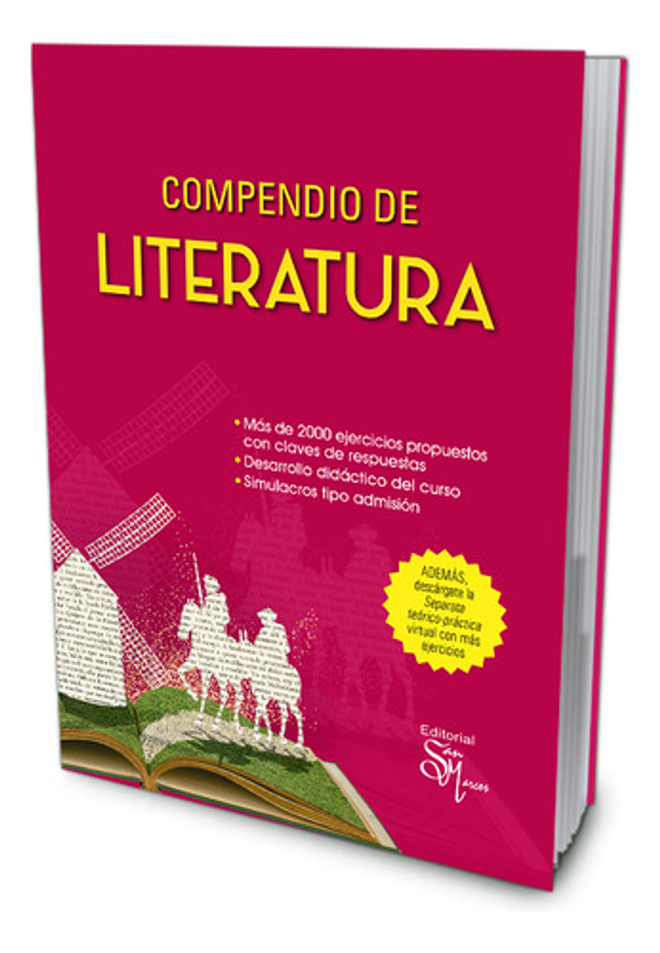 Compendio De Literatura - Sm, San Marcos, Blanda 1