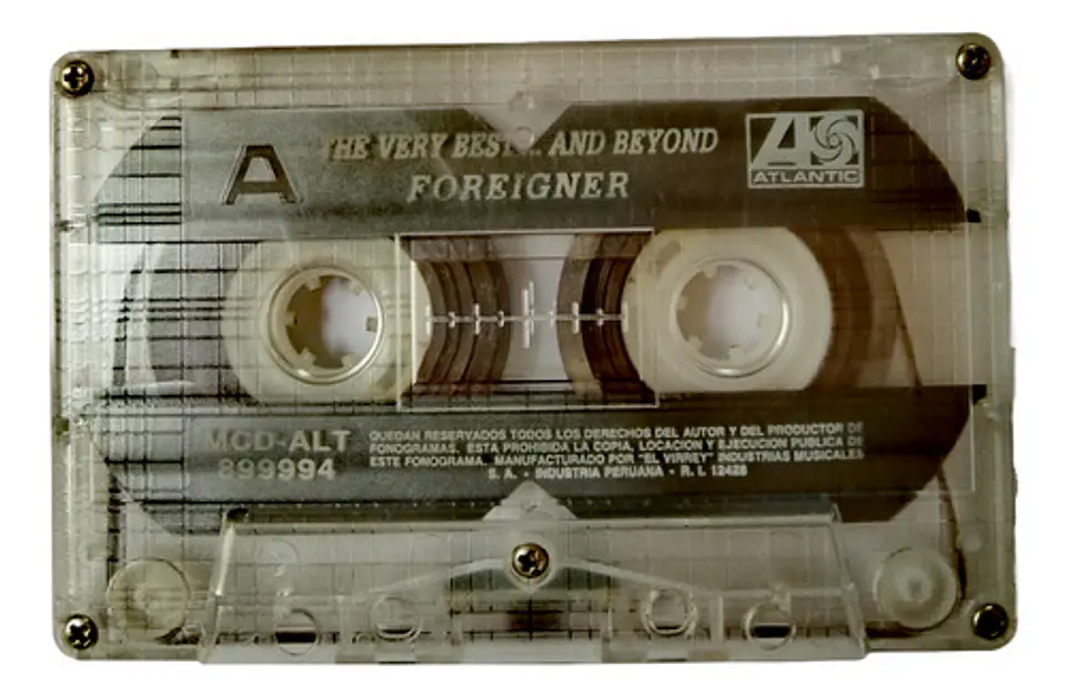 The Very Best... And Beyond - Foreigner - Casete Vintage 2