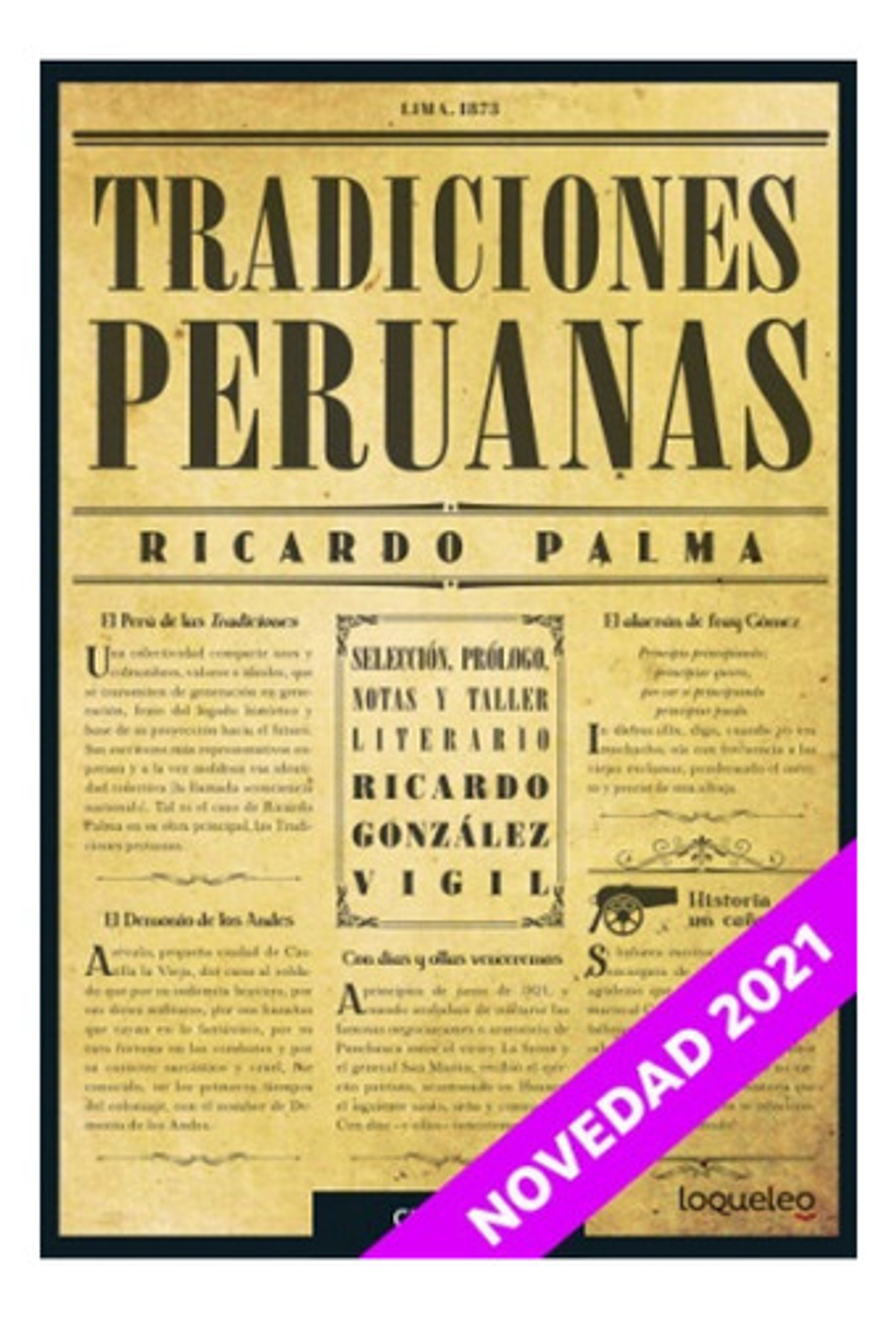 Tradiciones Peruanas, De Palma, Ricardo. Editorial Loqueleo, Tapa Blanda En Español 1