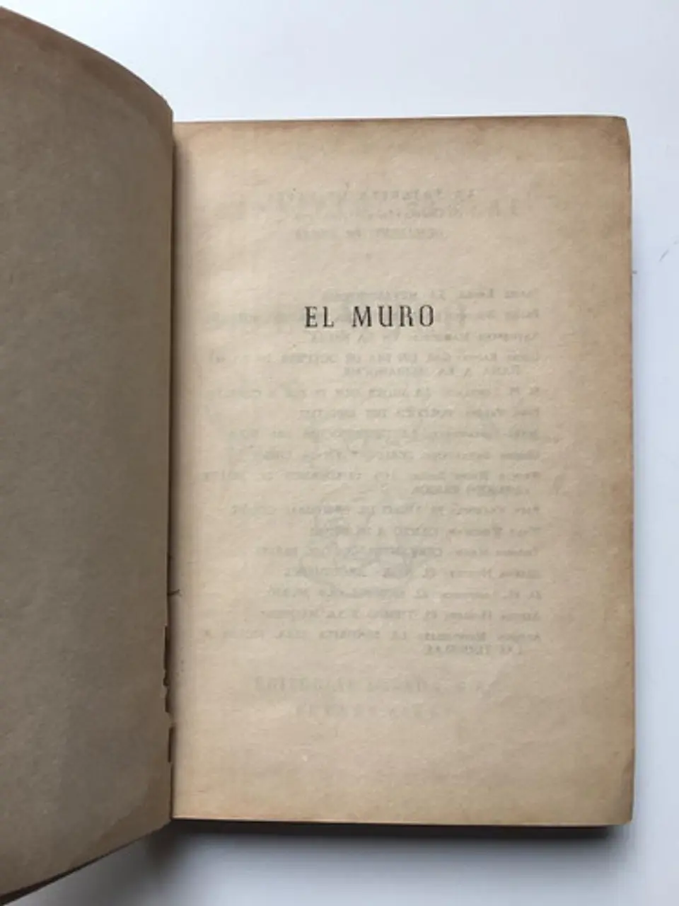 El Muro - Jean-paul Sartre 7