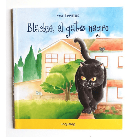 Blackie, El Gato Negro, De Eva Lewitus. Editorial Santillana En Español