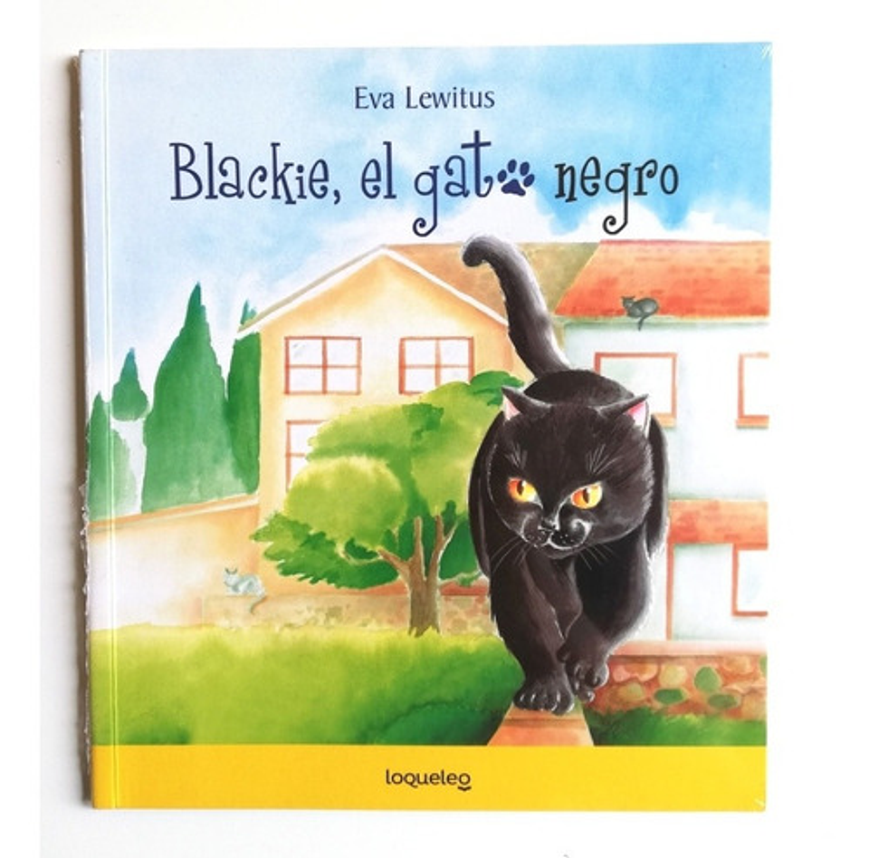 Blackie, El Gato Negro, De Eva Lewitus. Editorial Santillana En Español 1