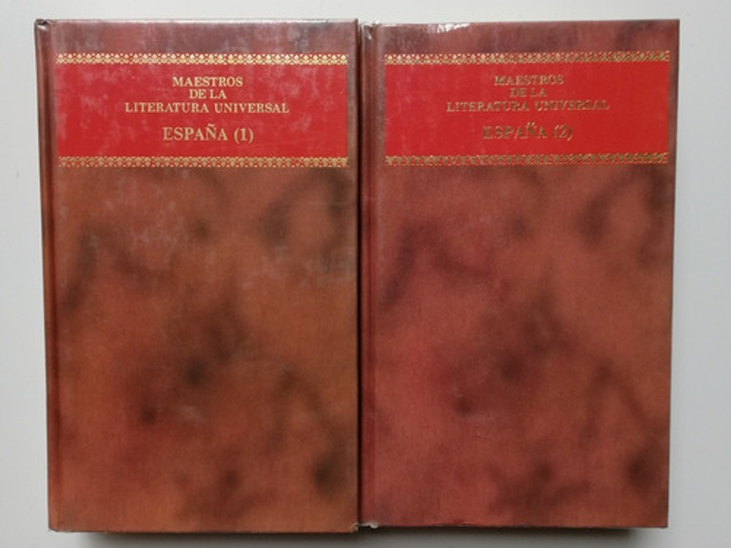 Pack Maestros De La Literatura Universal. España, Tomo 1 Y 2 1