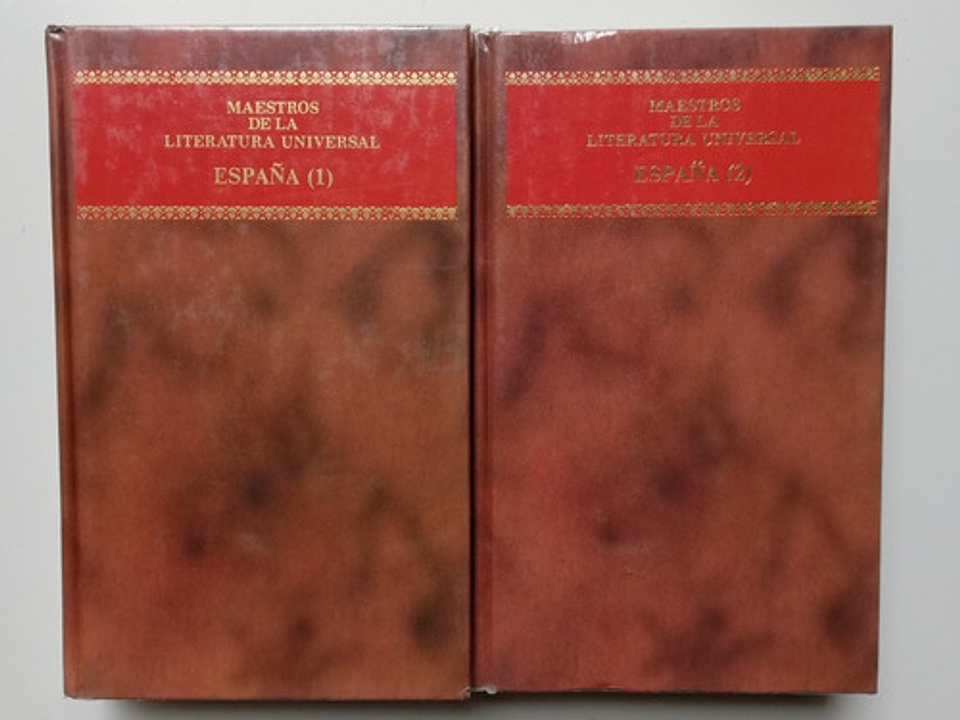 Pack Maestros De La Literatura Universal. España, Tomo 1 Y 2 1