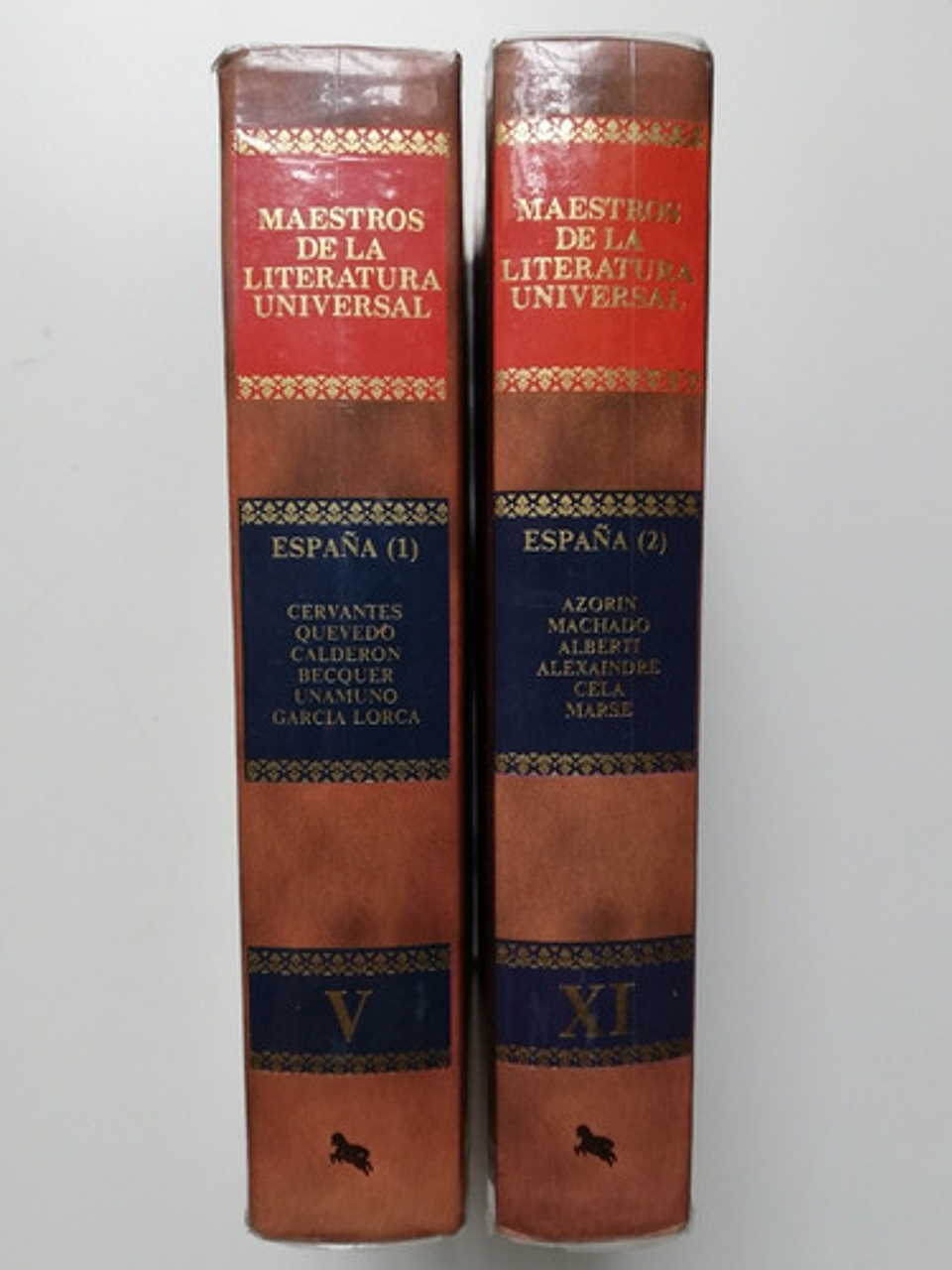 Pack Maestros De La Literatura Universal. España, Tomo 1 Y 2 2