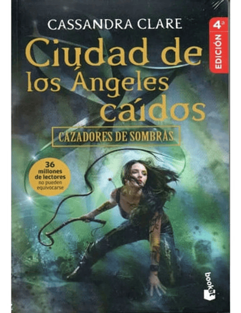 Ciudad De Los Ángeles Caídos Cazadores De Sombras, De Cassandra Clare. Booket Editorial Booket, Tapa Blanda, Edición 1 En Español, 2017