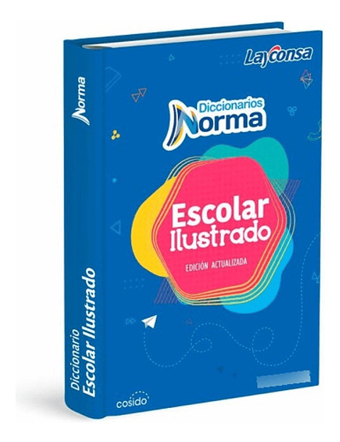 Diccionario Ilustrado Norma Actualizado Tapa Dura Escolar
