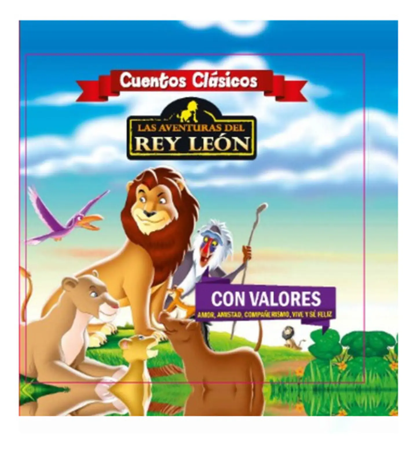 Las Aventuras Del Rey León Cuentos Clásicos {tapa Dura} 1