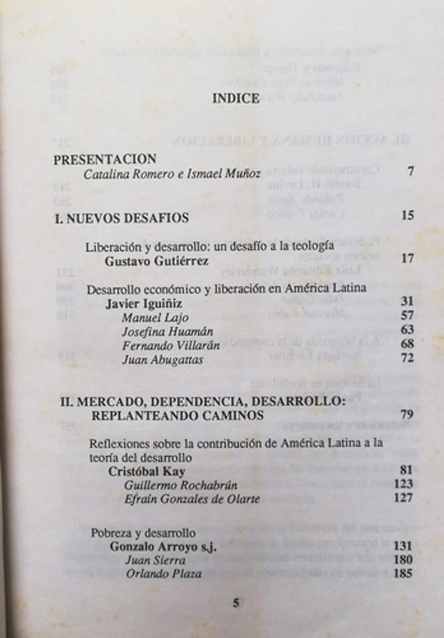 Liberación Y Desarrollo En América Latina Perspectivas  2