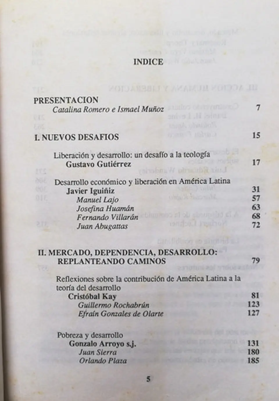 Liberación Y Desarrollo En América Latina Perspectivas  2