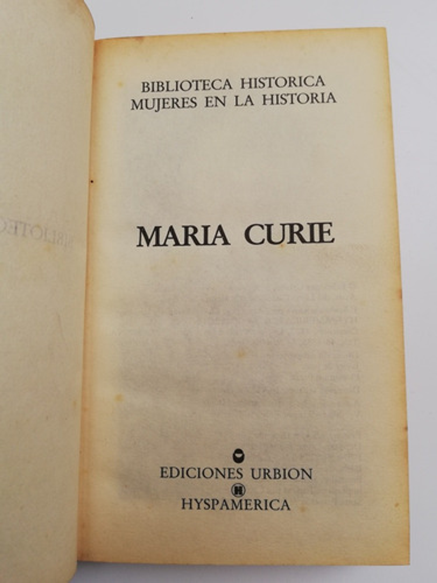 Maria Curie - Mujeres En La Historia  2