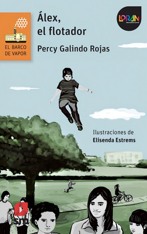 Álex, El Flotador, De Percy Galindo. Naranja Editorial Sm, Tapa Blanda En Español