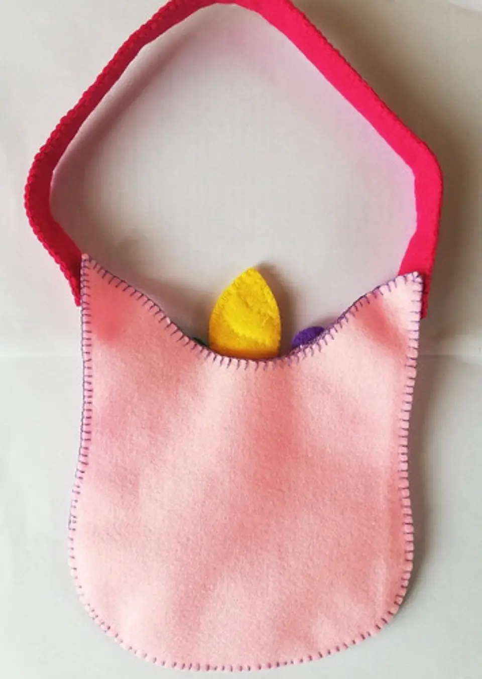 Cartera En Paño Lency Para Niñas Unicornio Hecho A Mano 2