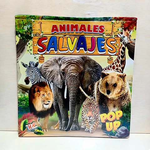 Animales Salvajes Pop-up 
