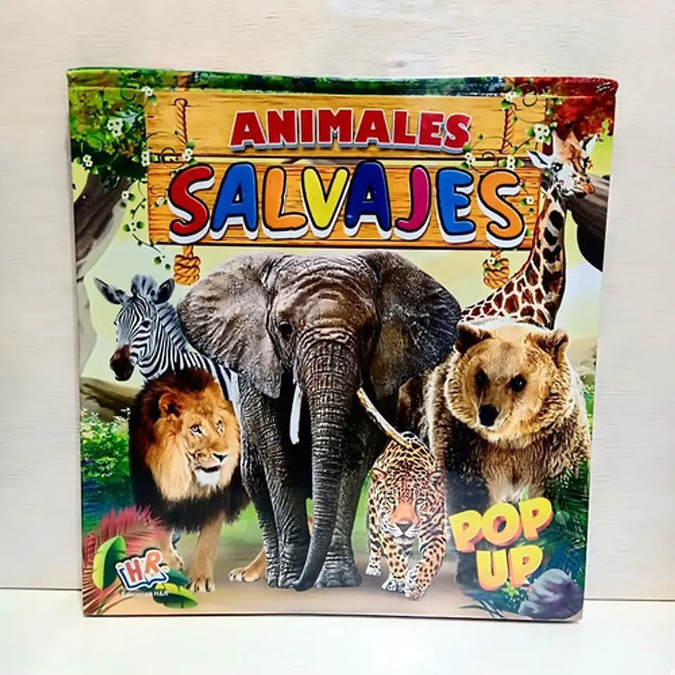 Animales Salvajes Pop-up  1