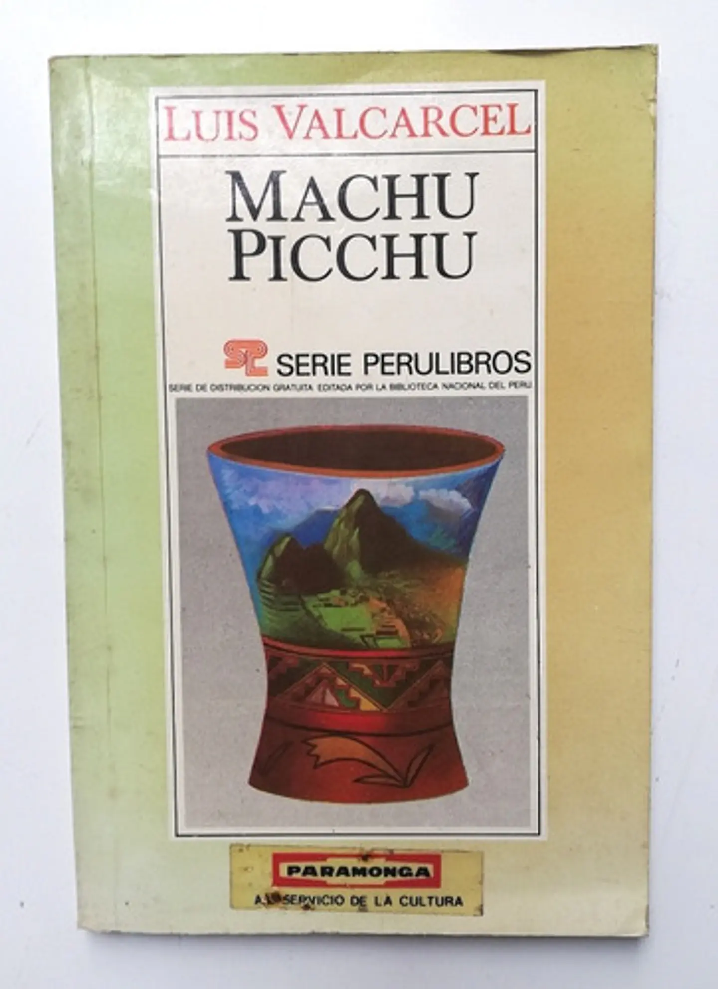 Machu Picchu - Luis Valcarcel 1