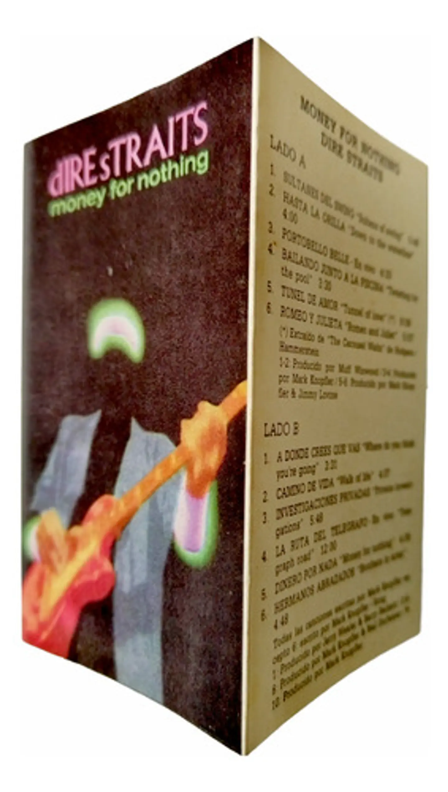 Money For Nothing - Dire Straits - Casete Vintage 3