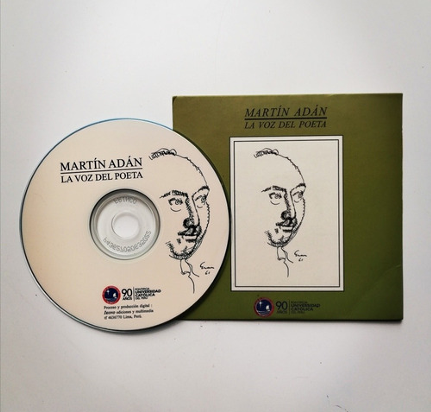Cd Martín Adán - La Voz Del Poeta 3