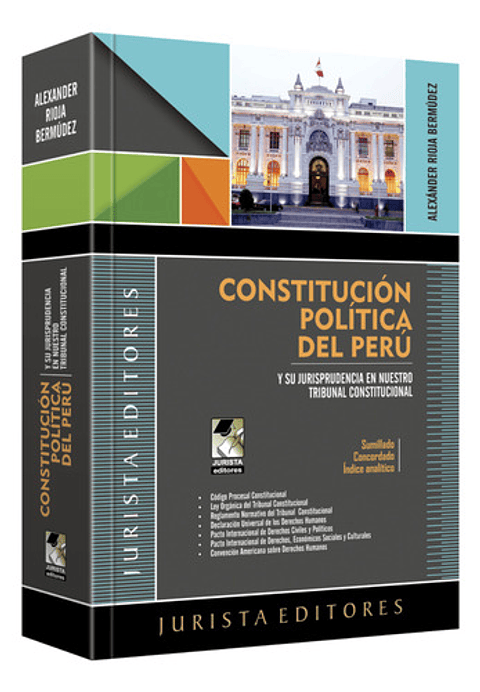 Constitución  Política  Del Perú    2020 Original
