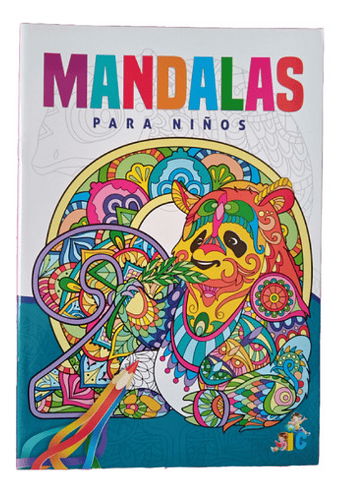 Mandalas Para Colorear Para Niños (físico)