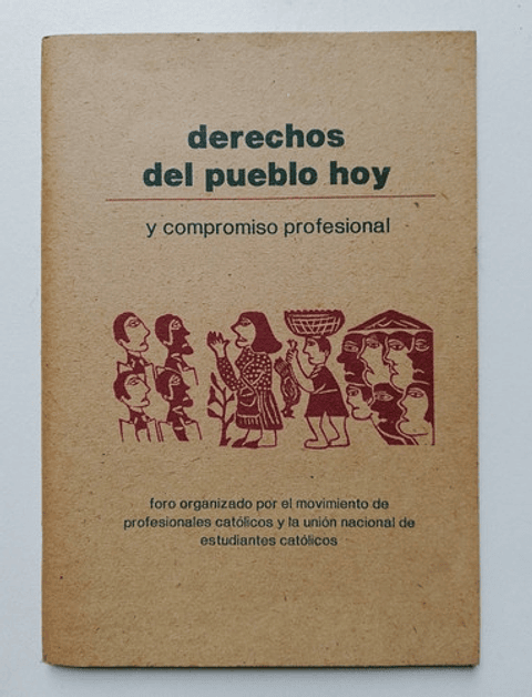 Derechos Del Pueblo Hoy Y Compromiso Profesional - Vvaa 