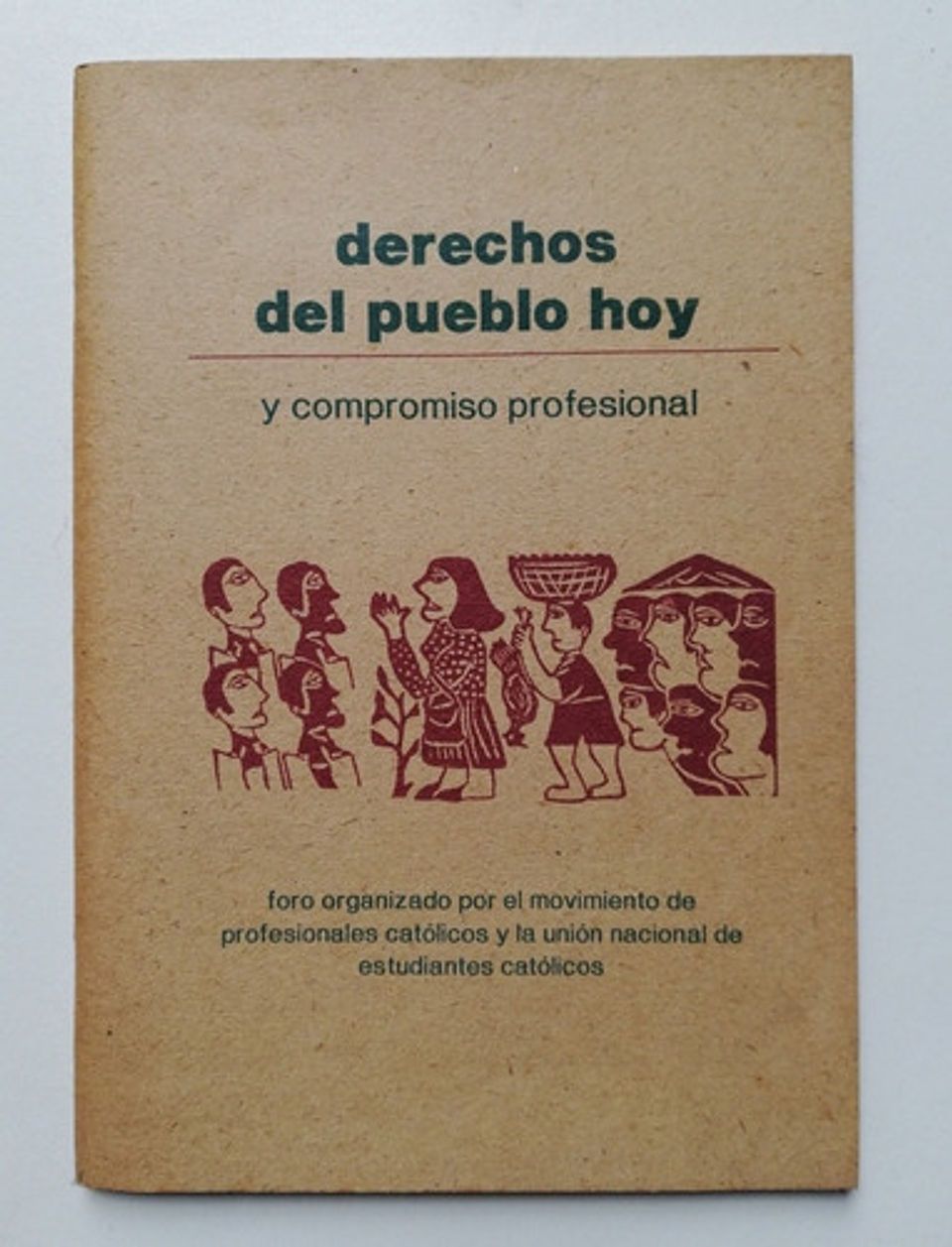 Derechos Del Pueblo Hoy Y Compromiso Profesional - Vvaa  1