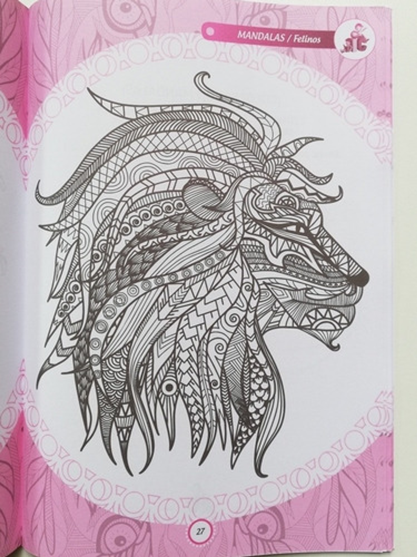 Mandalas Para Colorear Felinos 2