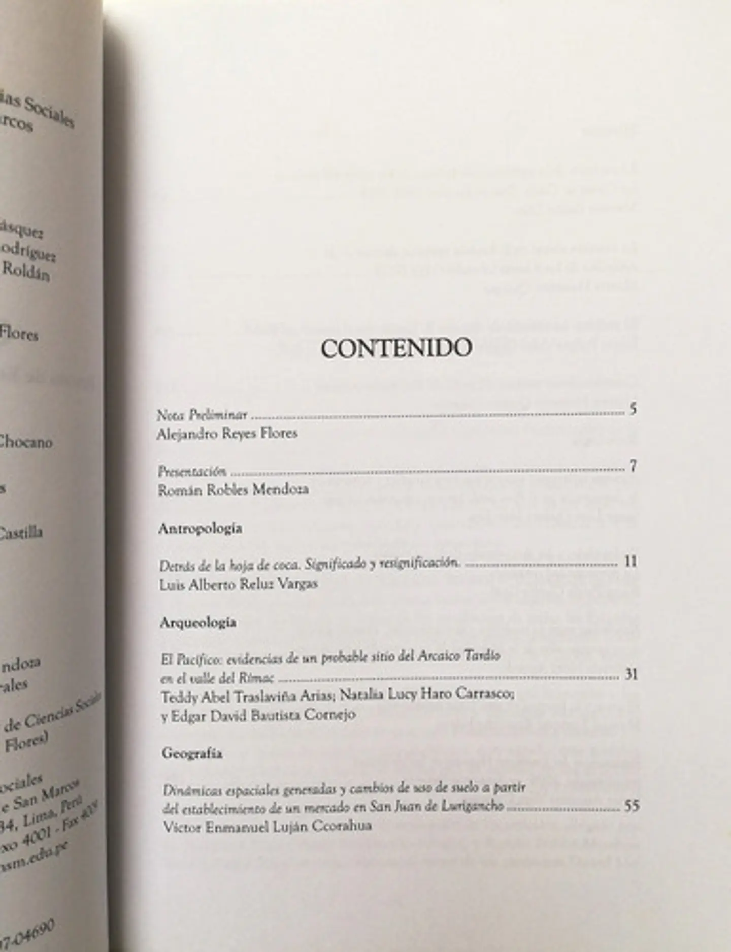 Ciencias Sociales 1 Mayo De 2007 - Revista De Estudiantes  2