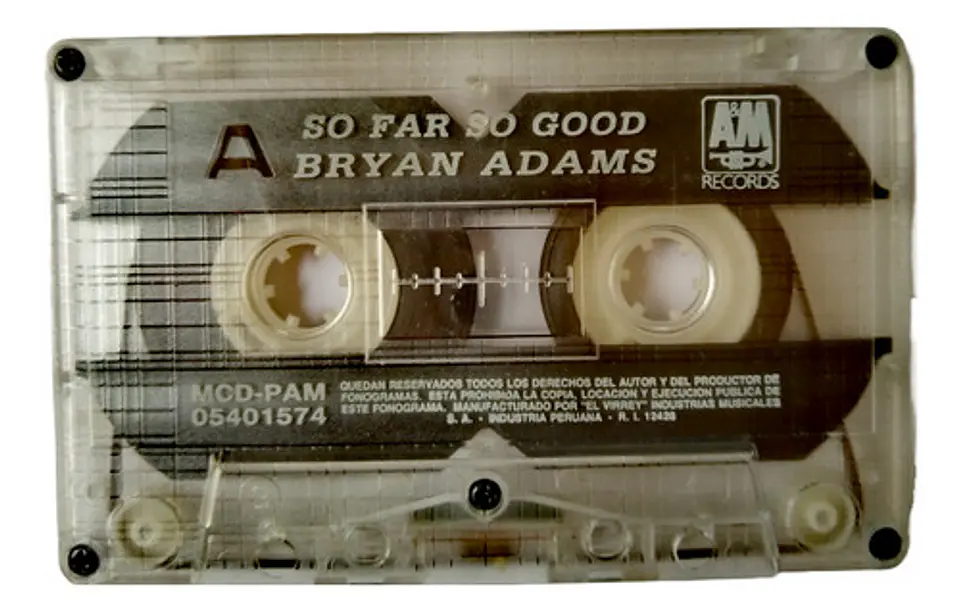 So Far So Good - Bryan Adams - Casete Vintage 2