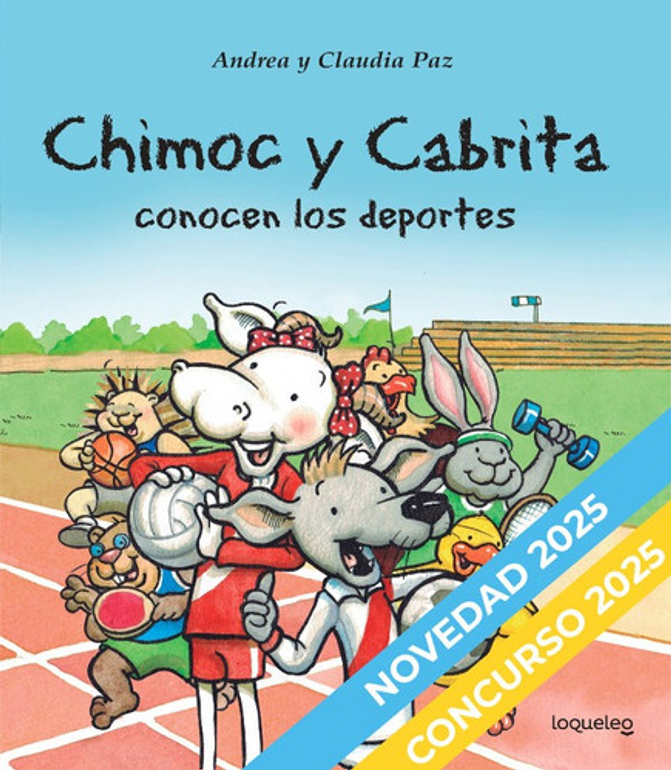 Chimoc Y Cabrita Conocen Los Deportes - Claudia Y Andrea Paz 2