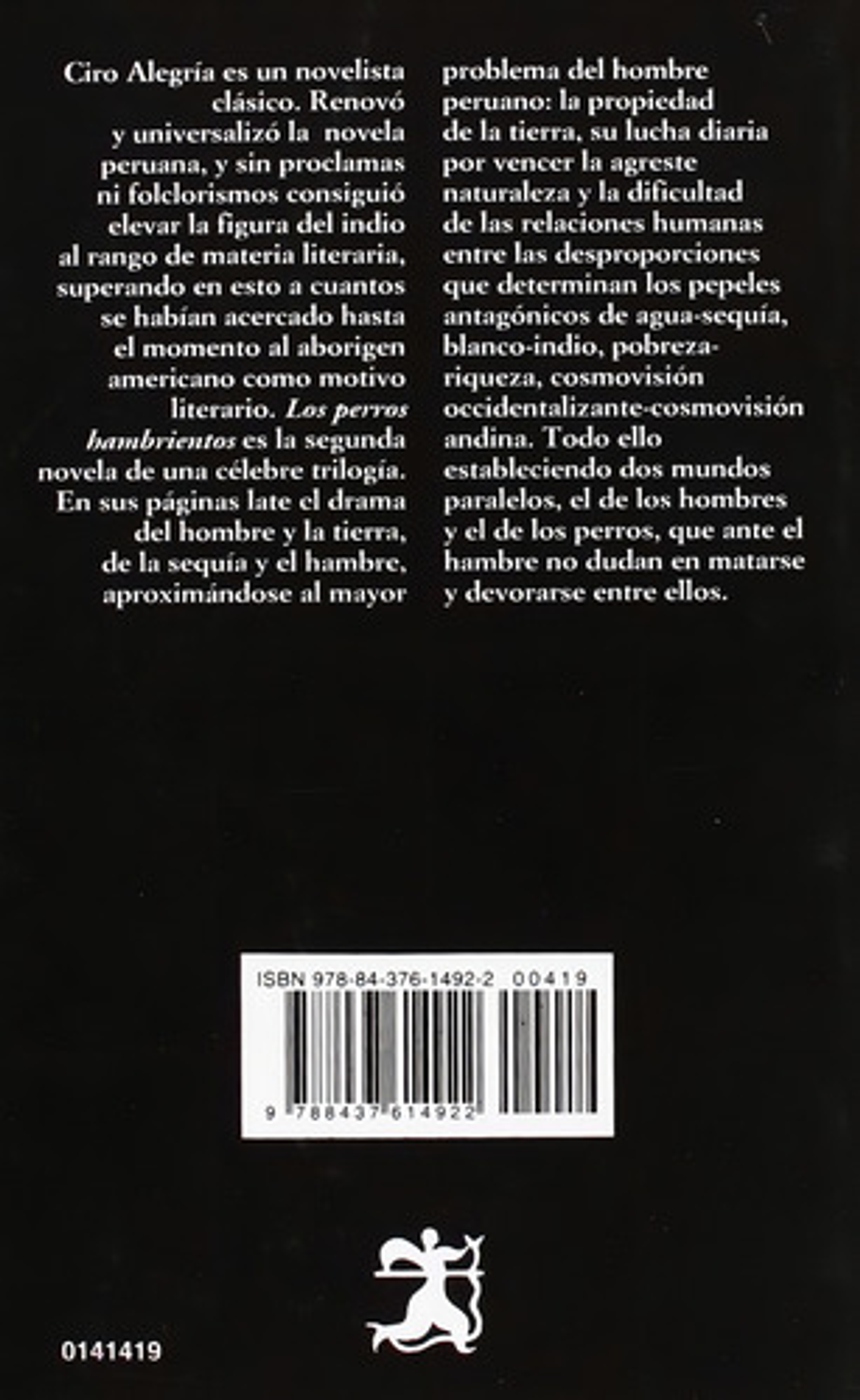 Ciro Alegría Los Perros Hambrientos Editorial Cátedra 2