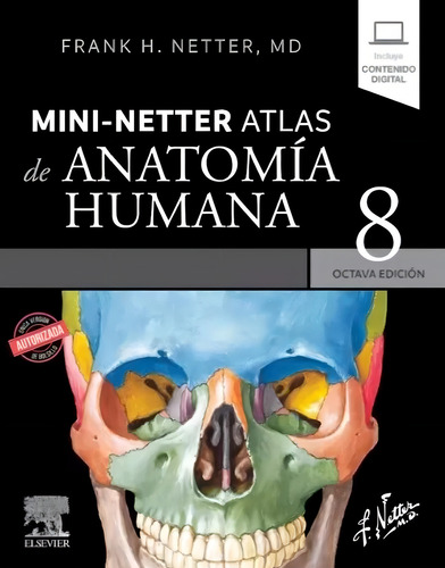 Mini Netter, De Frank H. Netter, Md. Editorial Elsevier, Tapa Blanda En Español 1