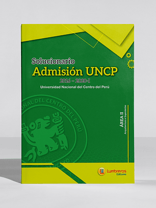 Solucionario Admisión UNCP 2016 - 2020-I: arquitectura e ingenierías