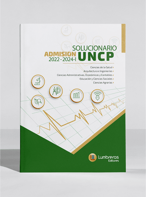 Solucionario Admisión UNCP 2022-2024-I