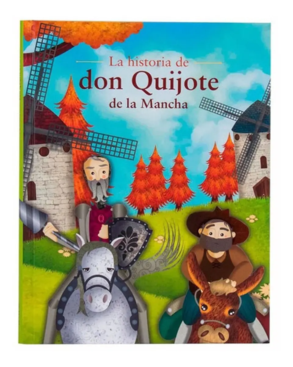La Historia De Don Quijote - Miguel De Cervantes, Tapa Dura 1